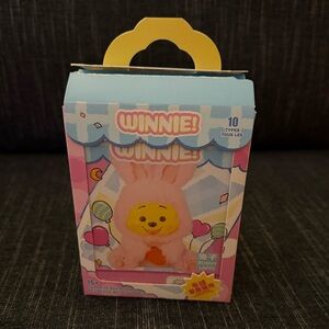 MINISO WINNIE THE POOH PLUSH VINYL BLIND BOX PENDANT FIGURE CONFIRMED BUNNY